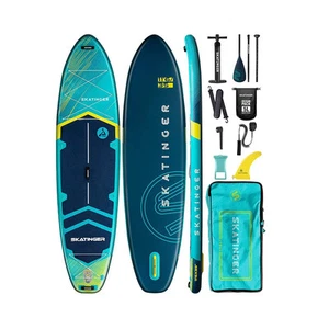 Tabla de yoga SUP SKATINGER Prana Azul Meteoro 350x89x15 cm (11'6' - Imagen 1 de 9