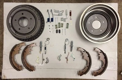 Chrysler Dodge Plymouth Mini Van 1996-2000 brake shoes hardware & drums - Image 1 of 4