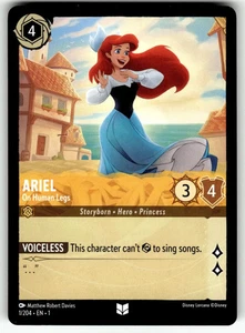 Ariel - On Human Legs  1/204 Lorcana The First Chapter - Picture 1 of 1