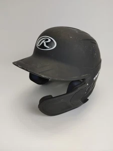 Rawlings Machext-SR-RevA Sz 6 7/8 To 7 5/8 Baseball Helmet Black Batting - Picture 1 of 14