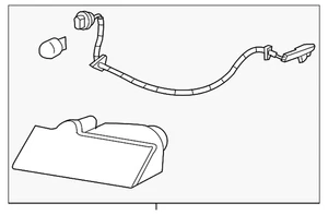 Genuine GM Park Lamp Assembly 15215444 - Picture 1 of 2