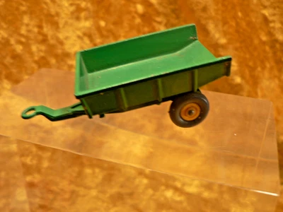 TRAILER,  MATCHBOX 1 - 75: Nr. 51, mit Kippfunktion, grün, 1964 - 1969, bespielt - Bild 1 von 4