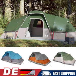 Kuppelzelt Familienzelt Campingzelt Gartenzelt Zelt Wurfzelt Wasserdicht vidaXL - Bild 1 von 44