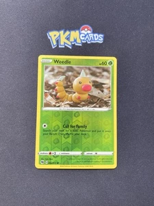 Pokemon Juego de Cartas Coleccionables Weedle Champions Path 002/073 Holograma Inverso LP. - Imagen 1 de 3