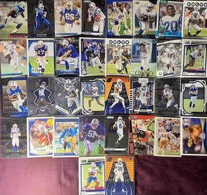 (234)🏇🏼Indianapolis Colts🏈Football Card Lot- Pierce•T.Y.•Faulk•A.R.•Luck•J.T. - Picture 1 of 6