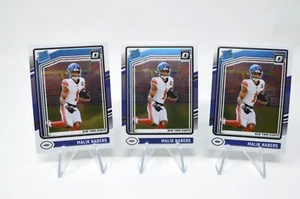 Lote de tarjetas de novato Optic Malik Nabers 2024 clasificación New York Giants #271 (3) - Imagen 1 de 5