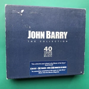 JOHN BARRY COLLECTION (40 Years Of Film) Soundtracks 4x HDCD Quiller Ipcress 007 - Picture 1 of 19