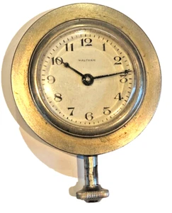 Vintage 1920s Waltham Car Clock or Car Watch 8 Day Mechanical Running - Picture 1 of 6