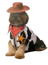 Dog Pet Costume Med / Large Woody Toy Story Vest and Hat No Bandana Included