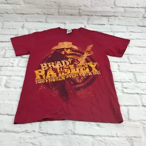 Gildan Brad Paisley H2O Frozen Over Tour 2011 Konzert T-Shirt rot Größe Small - Bild 1 von 12