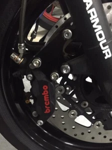 GSXR 1000 600 ZZR1200 ZX9R 954RR 929RR 900RR Brembo Caliper Bracket Adapter 40mm - Picture 1 of 4