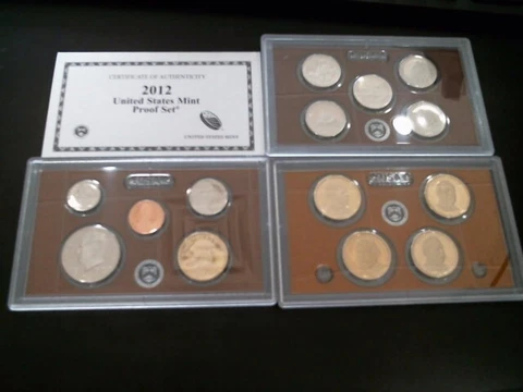 2012 US MINT PROOF SET (772-7) Cover