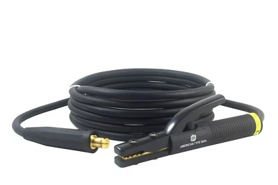 500 Amp Electrode Holder Welding Lead LC40 Connector - 2/0 AWG cable (15 FEET) - Image 1 of 4