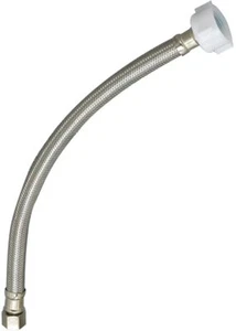 PLUMB PAK PP23805 3/8-in Comp 7/8-in Ballcock 12-in Steel EZ Toilet Supply Tube - Picture 1 of 1