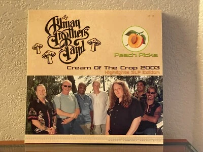 ALLMAN BROTHERS BAND - CREAM OF THE CROP 2003 LP RSD 2022 COLOR VINYL & POSTER - Image 1 of 2