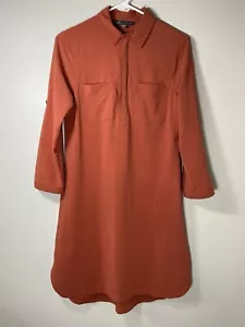Title Nine Shirtkleid Damen XS sportlich orange Outdoor Gorpcore Adventurista - Bild 1 von 11
