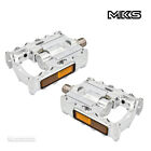 NEW MKS FD-7 Alloy Folding Urban Platform Bicycle Pedals : 9/16" SILVER