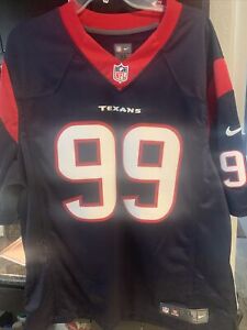 Nike Women’s JJ Watt #99 Houston Texans Jersey SEWN On Field Size XL New