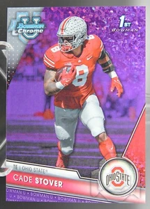 Cade Stover - 2023 Bowman Chrome U /399 Purple Mini-Diamond Refractor 1st Bowman - Picture 1 of 3