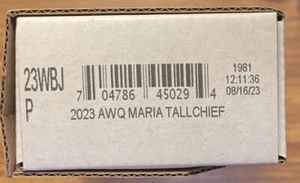 SEALED BAG OF 2023P MARIA TALLCHIEF QUARTERS FROM U.S. MINT 23WBJ Box shown - Picture 1 of 4