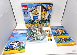 Lego Creator 31012 - Family House 3 in 1 Sets - COMPLETE w/ Box & 4 Manuals! - Picture 1 of 7