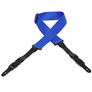 Levy's M15 2" Soft-Hand Polypropylene Guitar Strap with Quick Release Royal Blue