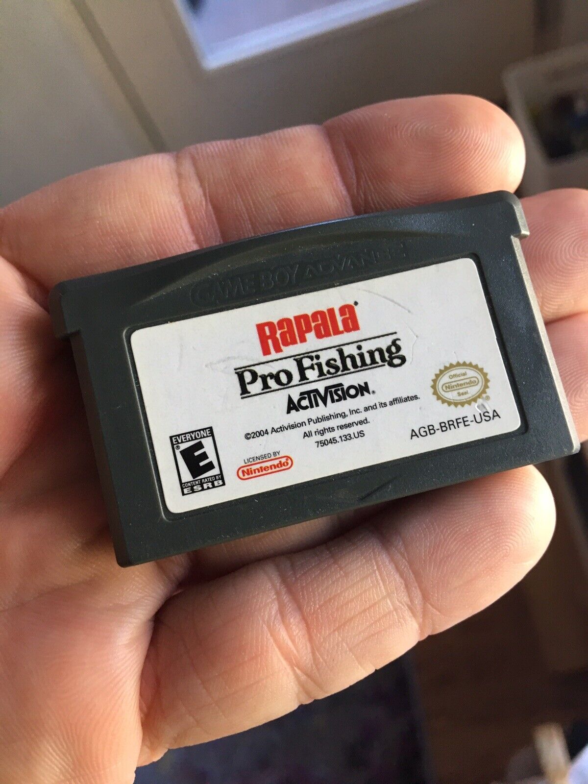 Rapala Pro Fishing (Nintendo Game Boy Advance, 2004)