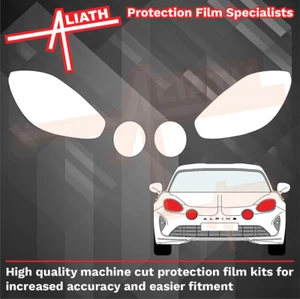Convient - Alpine A110 2017 - Phares CLEAR pierre puce protection peinture film - Photo 1 sur 3