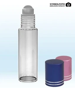 10x RollOn Flasche 9 - 10ml LEER Ölflasche Glasflasche für Parfüm Duft Deoroller - Bild 1 von 3