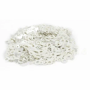 Conector de terminal de anillo desnudo de soldadura placa de orejetas M4.2 crimpado tono plata 1000 piezas - Imagen 1 de 4