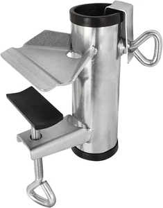 Upgrade Umbrella Clamp Stand Holder Heavy Duty Bench Buddy Patio Umbrella Fixed - Picture 1 of 12