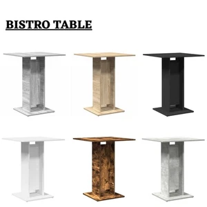 Mesa de Bistro Madera de Ingeniería Bar Pub Patio Mesa de Comedor Varios Colores vidaXL - Imagen 1 de 37