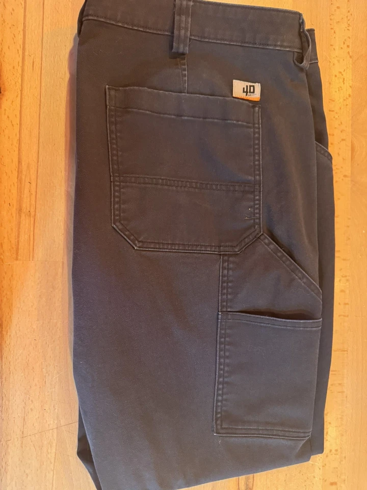 40 Grit by Duluth Trading - Womens 18 Reg - Black Heavy Duty Work Pants - Image 1 of 4