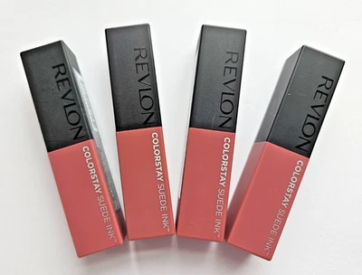 4 PK Revlon ColorStay Suede Ink Lipstick 008 THAT GIRL Matte Lightweight, Sealed - Image 1 of 4