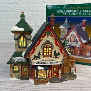 Weihnachtsmann Werkbank Sammlung Vintage Eckschrank Antiquitäten Viktorianisch Serie 2001 - Bild 1 von 12