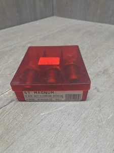 HORNADY 41 Magnum Mag 3 Die Set Titanium Nitride Lot Shellholder 044539 - Picture 1 of 12