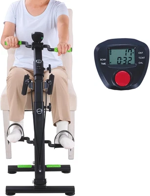 Pedal Exerciser Bike for Seniors, Hand Arm Leg and Knee Physical Therapy Peddler - Image 1 of 4