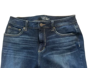 Time and Tru Skinny-Jeans hoher Bund Damengröße 10 – dunkle Waschung - Bild 1 von 6