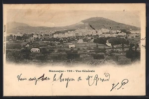 CPA Manosque, Vue Générale 1902 - Picture 1 of 2