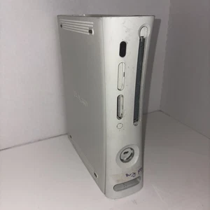 Xbox 360 Blanco Sin Probar o Solo para Piezas y Reparación Sin Cables Sin Mando Sin HDD - Imagen 1 de 7