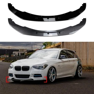For BMW 1 Series F20 F21 M Sport 2011-2015 Front Bumper Spoiler Splitter Kit New - Picture 1 of 9