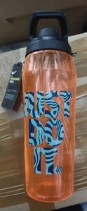 Nike Hypercharge Chug 32 Oz Water Bottle Orange - Picture 1 of 4