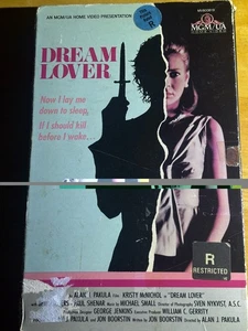 Dream Lover VHS Large Case Kristy McNichol Thriller/Horror Cult Classic  - Picture 1 of 4