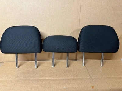 Encosto de cabeça 2011-2021 Mitsubishi Outlander Sport 2ª linha tecido preto - Imagem 1 de 4