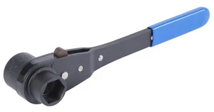 Tool LV2017 Value Line Thru-Bolt Dual Socket Ratchet Wrench, 1-1/4 and 1-1/16... - Picture 1 of 1