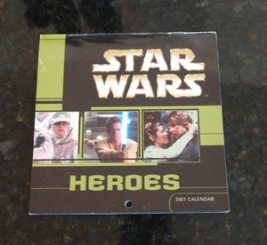 Calendario Star Wars Heroes 2001 6 x 6 - Imagen 1 de 5