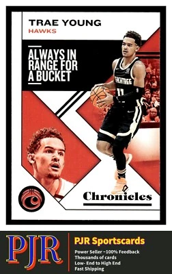 2019 Panini Chronicles #12 Trae Young Atlanta Hawks - Image 1 of 2