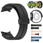 For Galaxy Watch 4/5Pro/6 40/4mm Classic 43/45/47mm Magnetic Silicone Band Strap