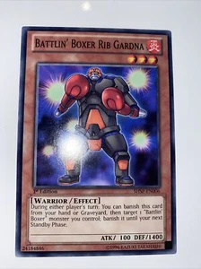 Yugioh - Battlin' Boxer Rib Gardna - SHSP-EN006 - Common - 1st Edition - Picture 1 of 1