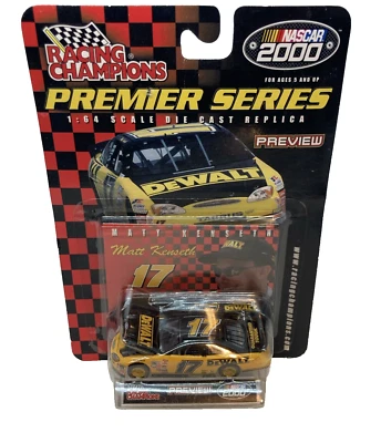 Matt Kenseth #17 DeWalt NASCAR 2000 Racing Champions Premier Diecast Foto 1 de 4